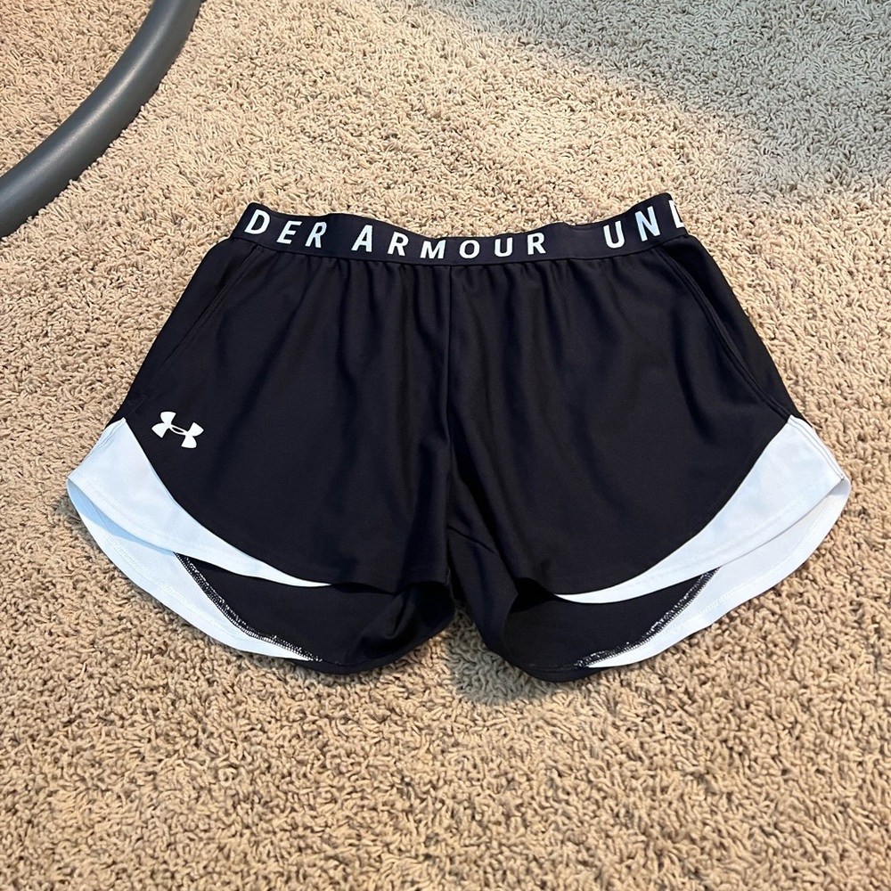 Under Armour athletic shorts, never worn, size medium